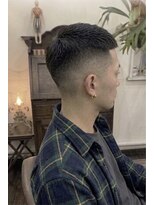 ヘアー ステア(hair stare) 刈り上げ フェード ベリーショート