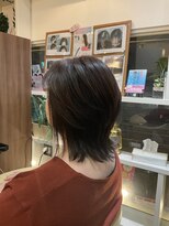 Ritsmr【8月上旬 NEW OPEN（予定）】&nbsp;艶カラー×大人ウルフで品のある綺麗めスタイルに♪