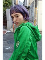 ビビト(bibito)&nbsp;bibito マッシュウルフ　ショート バイオレットボブ  イルミナ