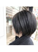ショート★グレージュ★ブリーチ