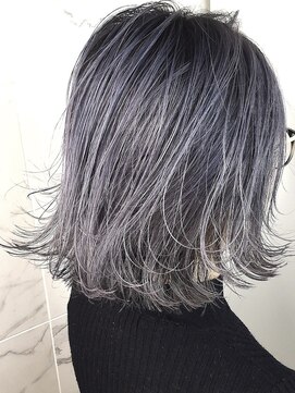 アヴァンス 広島本通店(AVANCE.) 透明感ダブルカラー×外ハネボブ