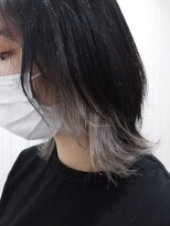 トムキャット(TOM CAT)&nbsp;ケアブリーチ インナーカラー ブラック&ホワイト