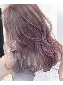 透明感ピンクグレージュロブ【イナガキ】