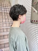 ネオリーブアイム 横浜西口店(Neolive aim)&nbsp;癖毛を活かすショートカット　パーマ風くせ毛襟足改善