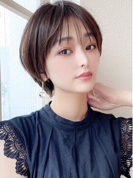 シルクレイ 吉祥寺店(Silk-lei) 大人かわいい丸みショートフェザーバング30代40代吉祥寺