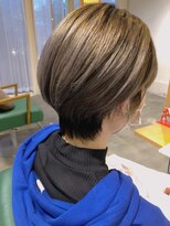 ミュゼラディックス(musee Ra-dix) ハンサムショート ＋ブリーチオンカラー/30代/40代/50代