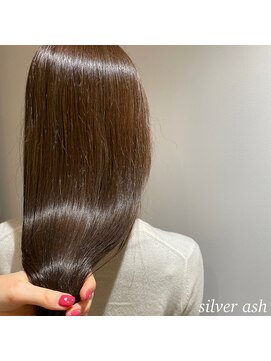 エコル(EKOLU) 艶髪シルバーグレー