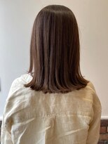 ネオリーブシェリエ 浅草店(Neolive cherie)&nbsp;外ハネミディー【浅草 カラー トリートメント】