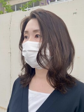 エレッタプロデュースドバイアリュール(Eletta Produced by ALLURE) 大人くびれロブ#美髪#大人かわいい#こなれミディ