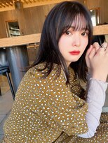 ロンド ラマ 岐阜(Lond bla-ma)&nbsp;ストレート外ハネミディアム