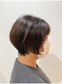 大人ショートボブ