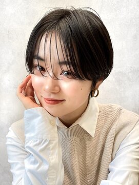 メゾンドイギー(MAISON de IGGY) イメチェン美髪くびれショート黒髪ピンクブラウン