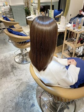 ロンド シャルム 吉祥寺(Lond charme) 美髪ヘルシーストレートショコラアッシュ縮毛矯正癖毛