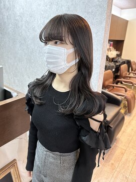 ミニム ヘアー(minim hair) 【minim×高橋】暗めグレージュカラー