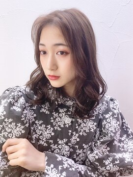 アイティーバイアルバム 北千住店(IT by ALBUM) ベージュロング_大人ガーリーチョコレートプリカール_28655