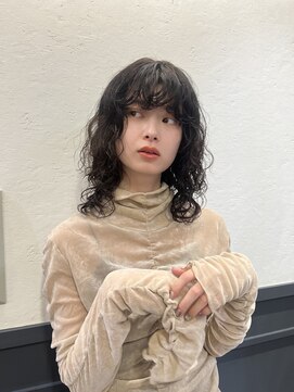 マグノリア(MAGNOLIA) 夏/くるくるパーマ/ウルフパーマ/くせ毛風パーマ/イメチェン