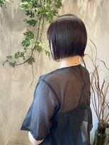 イング(ing) mini bob × pink brown