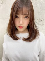 ヴィンスジオ 岐阜駅南(vince gio)&nbsp;くびレイヤーエモージュ/大人可愛いモテ髪20代30代40代