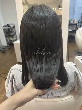 チェルシー 表参道 脱・縮毛矯正クセ毛が伸びる髪質改善トリートメント【髪質改善】