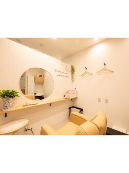 女性スタイリスト1名のみのマンツーマンプライベートサロン＊丁寧な接客と居心地の良い空間が魅力◎