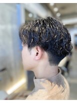 クリュウゲート 三鷹店(KURYU GATE)&nbsp;マッシュパーマ／アッシュブラック