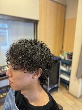 レーヴ ヘアー(Reve hair) マッシュウルフ&波巻きパーマ