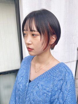 スケッチ(sketcH) マッシュ レイヤーカット ショート×インナーカラー