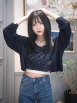 ビュートリアム 梅田(BEAUTRIUM)&nbsp;顔周りレイヤー/レイヤーカット /黒髪/前髪/ロング