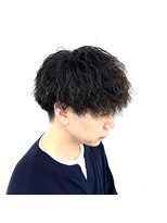 ランディ(RANDY)&nbsp;メンズ ナチュラルマッシュ ツイストパーマ 【RANDY】