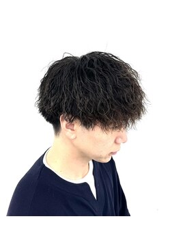 ランディ(RANDY) メンズ ナチュラルマッシュ ツイストパーマ 【RANDY】