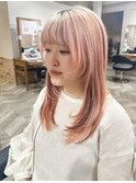 エクステ×レイヤーカット