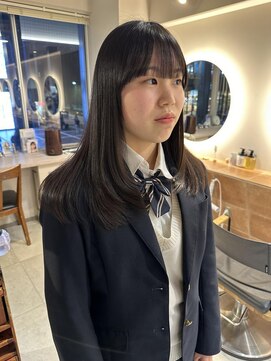 テトラ バイ ネオリーブ 横浜西口店(tetra by neolive) ローレイヤーカット　ワイドバング