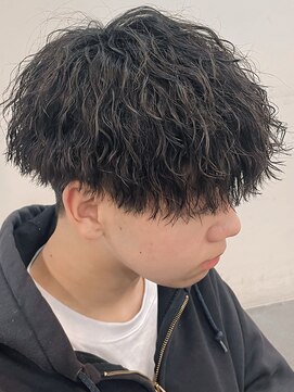 バース バイ ハピネス(BIRTH by happiness) 奈良men's強め縦落ちツイストスパイラルパーマ