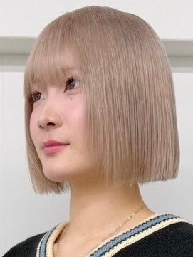 ウィコ 新宿(WICO) ミルクティーボブ[新宿駅/ワンレン/ダブルカラー/小顔]