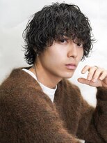 メンズヘアセンス 渋谷(MEN'S HAIR SENSE)&nbsp;波巻きスパイラルウルフ［渋谷駅/メンズカット/眉毛］