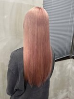 ナンバーウルス 名駅店(N° ulus)&nbsp;【number ulus】ピンクベージュ×艶ロング