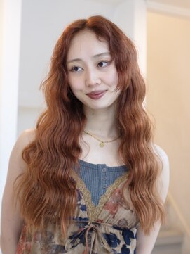 ミーム 原宿 表参道(meme) ＊切れ毛98%cut！魚瀬おすすめ艶々ブリーチカラー