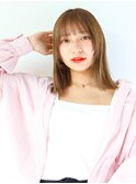 大人かわいい◎ぷつっとボブ/顔まわりレイヤー