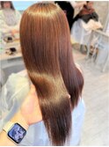 ツヤ髪ストレート