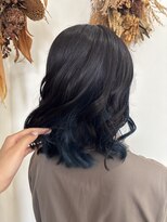 シュウ 安城店(Shu)&nbsp;マリンブルーインナーカラー