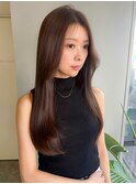 20代30代40代韓国レイヤー/韓国ヘア前髪顔まわり/心斎橋髪質改善