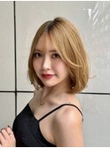 大人抜け感ボブ