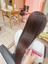 チェレ アズーリ 狭山店(Chere azuri)&nbsp;髪質改善ストレート・ナチュラルブラウン・艶髪美人