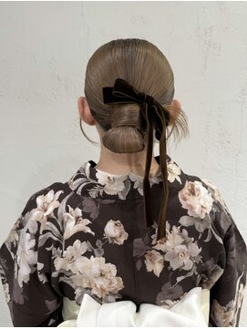 シェリ(Cheri) 【Misakiアレンジ】浴衣×タイトシニヨンヘア