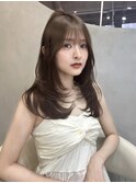 韓国大宮/レイヤーカット/グレージュ/透明感カラー/seri