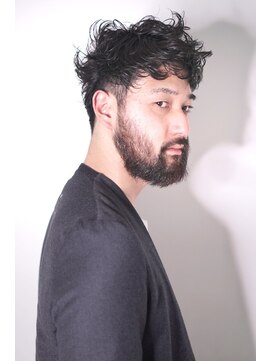 アッド バイ ケーツー(add by K-two) 癖毛風パーマ×無造作スタイル★攻めたカジュアルヘア