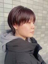 ルーチェ(Luce)&nbsp;カシスレッド/コンパクトショート/メンズライク/20代30代40代