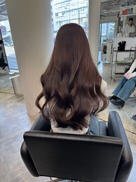 ルル(Lulu) 梅田/ブラウン/ベージュ/レイヤー/前髪カット/縮毛矯正/髪質改善