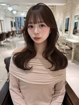 フォルテ 表参道店(FORTE)&nbsp;チョコブラウン/レイヤーカット/くびれ巻き/韓国ヘア/表参道