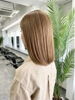 サクラ ビューティ ヴィレッジ(SAKURA Beauty village)&nbsp;髪質改善カラー　ベージュ